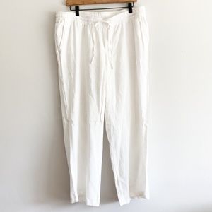 Old Navy Lounge Wear Pants Linen Blend Size L